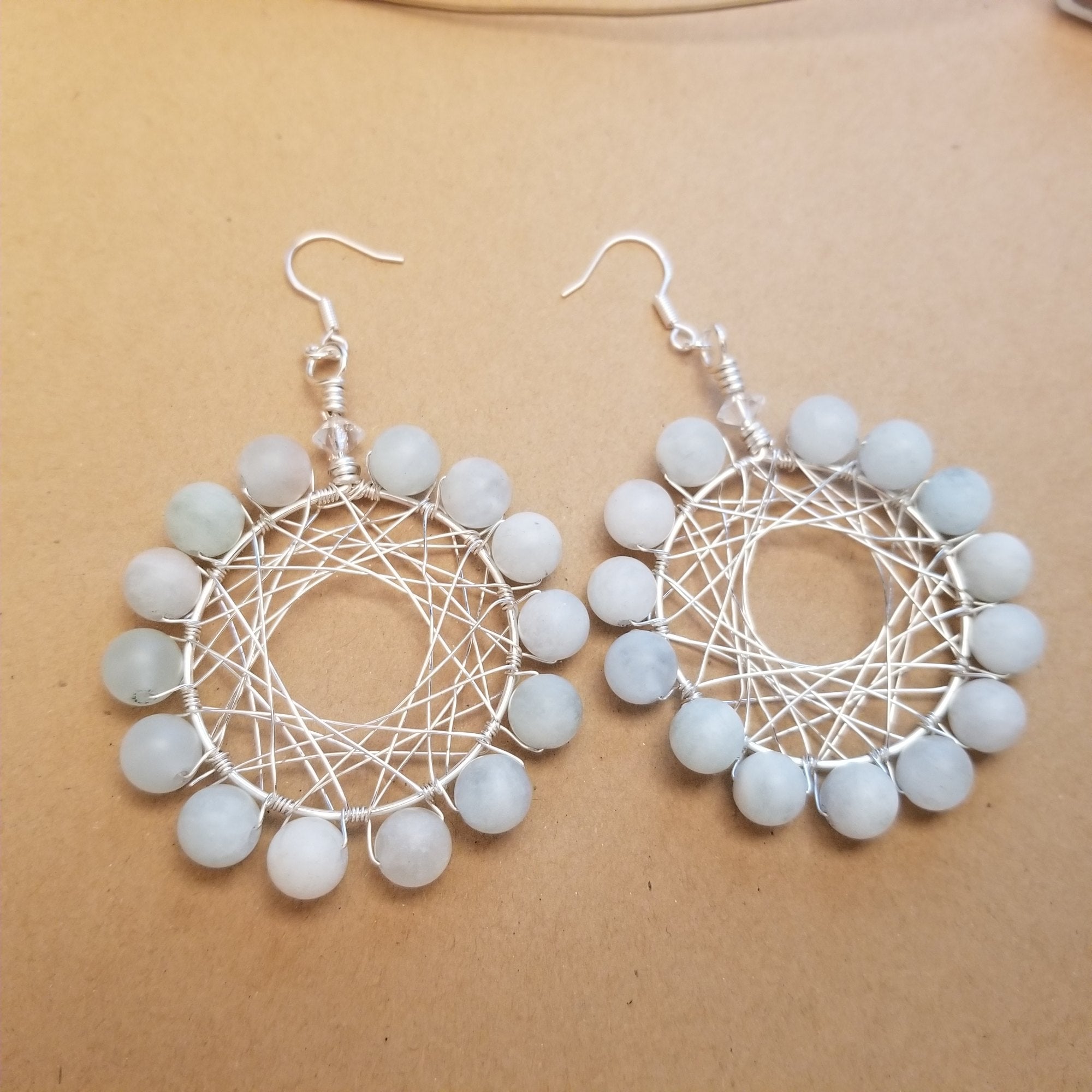 Handmade Wire Wrapped Earrings