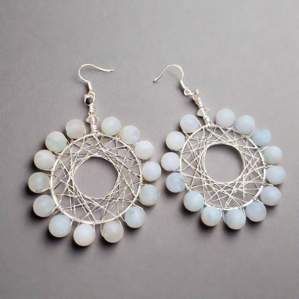 Handmade Wire Wrapped Earrings